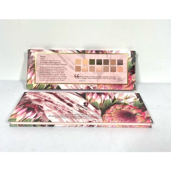 Laura Geller Seasonless Staples FRESH FLORALS 14 Shade Eyeshadow Palette NIB - Picture 3 of 3